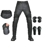 Carregue a imagem no visualizador da Galeria, Volero Motorcycle Riding Protection Pants Motocross Pain-Coat Hard Surface Protective Jeans Knight Windproof Casual Trousers  Amaijoin
