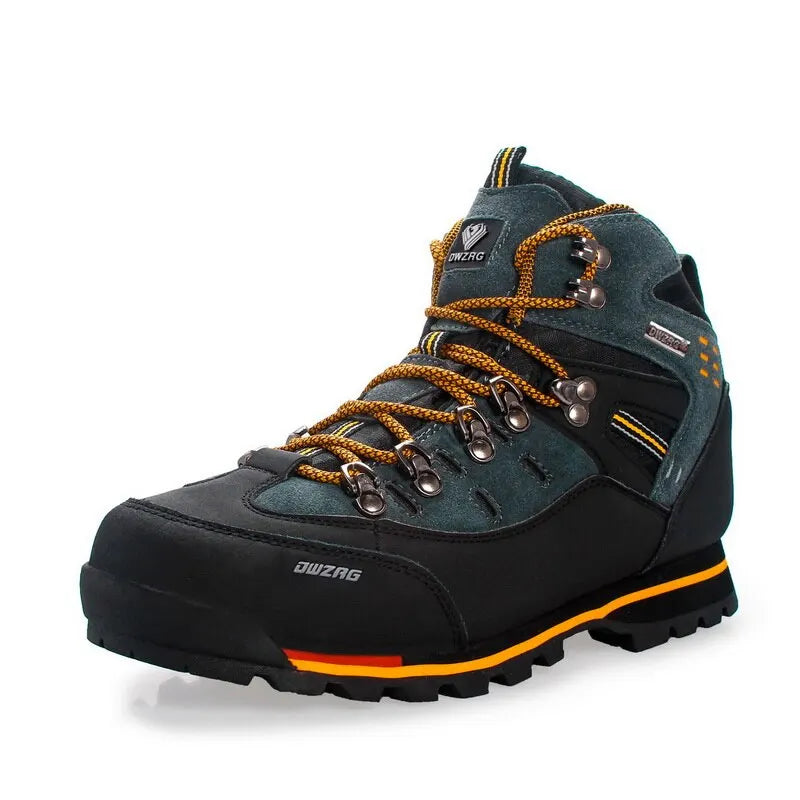 Hiking Shoes Men Outdoor Mountain Climbing Sneaker Mens Top Quality Fashion Casual Snow Boots  Amaijoin