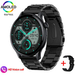 Carregue a imagem no visualizador da Galeria, 2024 Smartwatch Women 466*466 AMOLED 1.43&quot; HD Screen Always Display Time Bluetooth Call IP67 Waterproof Sports Smart Watch Men  Amaijoin
