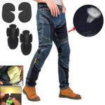 Carregue a imagem no visualizador da Galeria, Summer Mesh ventilation Motorcycle Jeans Motocross Pants Moto Jean Breathable Small foot circumference moto Pant  Amaijoin
