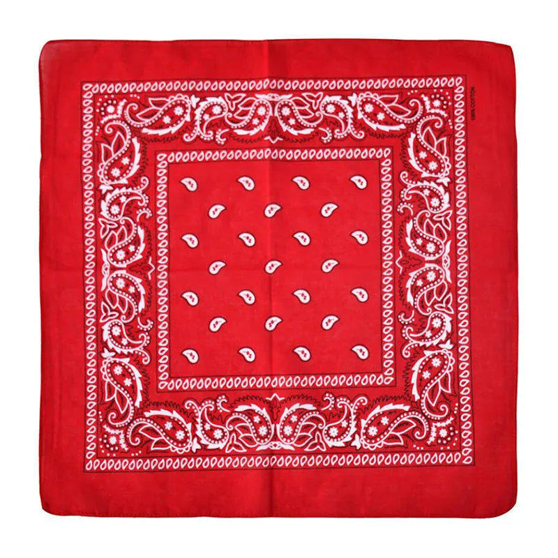 Headbands Cotton Print Bandana Head Scarf Headwraps Women Designer Headwear Double Sided Head Wrap Men Masks Face Hijab Scarves  Amaijoin