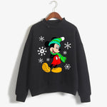 Carregue a imagem no visualizador da Galeria, Fashion Hoodies Turtleneck Minnie Kawaii Cartoon  Anime Sweatshirt Disney Mickey Mouse Hoodie Clothes Girl Boy Top Sweatshirts  Amaijoin
