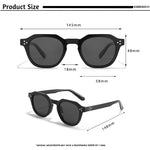 Load image into Gallery viewer, New Retro Polarized TR90 Frame Men&#39;s Sunglasses Fashion Polygon Women Sunglasses Male Outddor High Quality Travel UV400 Eyewear  Amaijoin
