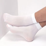 Carregue a imagem no visualizador da Galeria, Men Ice Silk Socks Summer Spring Ultra-thin Socks Solid Business Socks Breathable Soft Socks Ankle Bamboo Fiber Socks  Amaijoin
