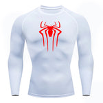 Carregue a imagem no visualizador da Galeria, Sun Protection Sports Second Skin Running T-shirt Men&#39;s Fitness Rashgarda MMA Long Sleeves Compression Shirt Workout Clothing  Amaijoin
