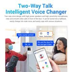 Carregue a imagem no visualizador da Galeria, WiFi Video Doorbell Smart Home Door Bell 2.4Ghz Wireless App Remote Language Intercom Rechargeable HD Camera Visual Doorbell  Amaijoin
