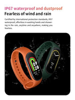 Carregue a imagem no visualizador da Galeria, 2023 M8 Smart Watch Color Screen Step Counting Multi Sport Mode Message Reminder Photography Music Remote Control Smart Band  Amaijoin
