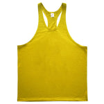 Carregue a imagem no visualizador da Galeria, Muscle Guys Running Vest Brand Bodybuilding Stringer Tank Tops Gym Fitness Clothing Summer Cotton Breathable Mens Casual Shirt  Amaijoin
