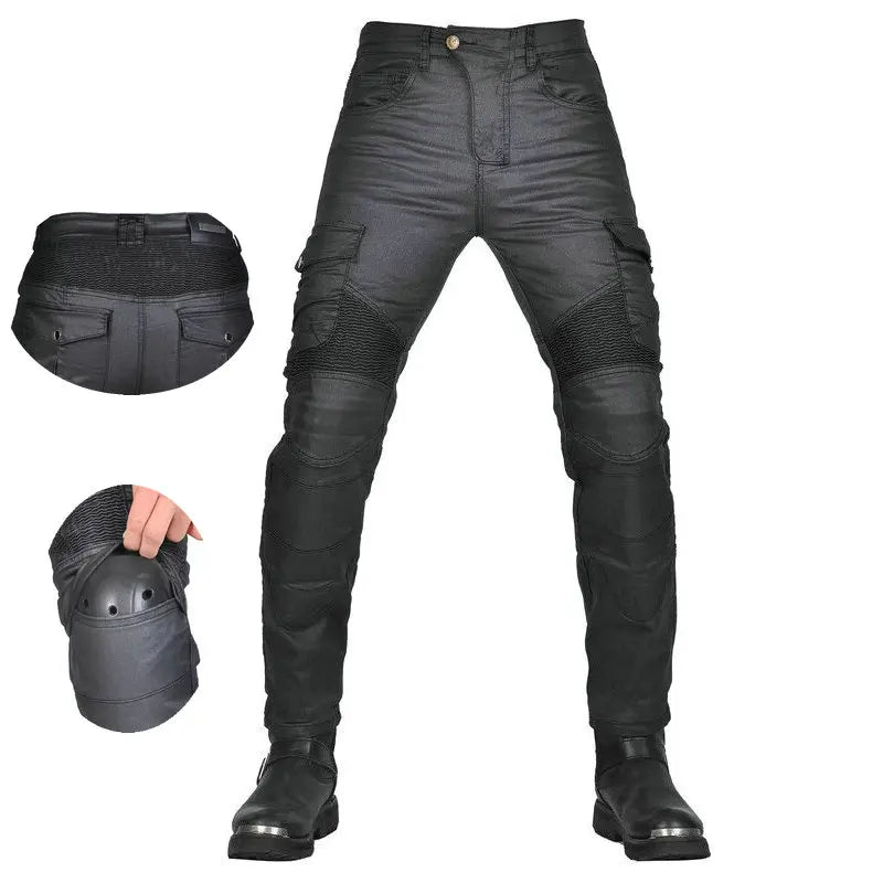 Volero Motorcycle Riding Protection Pants Motocross Pain-Coat Hard Surface Protective Jeans Knight Windproof Casual Trousers  Amaijoin