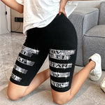 Carregue a imagem no visualizador da Galeria, Women Thin Fitness Short Pants Ladies High-Waist Summer Shorts Bottom Biker Cycling Shorts Bodycon Streetwear female Clothing  Amaijoin
