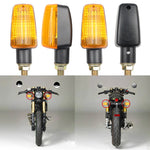 Carregue a imagem no visualizador da Galeria, 2Pcs Universal Motorcycle Turn Signal Indicator Light Turning Indicators Signal Light Blinkers Amber Motorcycle Accessories  Amaijoin
