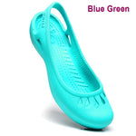 Carregue a imagem no visualizador da Galeria, Certified Satihu Summer New Lightweight Anti Slip Hole Shoes  Clog For Women&#39;s Flat Bottom Sandals Nurse Outdoor Beach Jelly  Amaijoin
