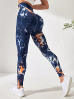 Carregue a imagem no visualizador da Galeria, New 3D Print Tie Dye Sports Pants Women Seamless  Leggings High Waist Fitness Push Up Leggings Gym Clothing Workout Tights  Amaijoin
