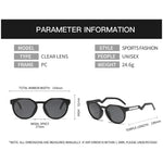 Carregue a imagem no visualizador da Galeria, Polarized Sunglasses Men Women Luxury Brand Design Round Sun Glasses UV400 Shades Eyewear Gafas De Sol  Amaijoin
