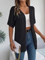 Carregue a imagem no visualizador da Galeria, Spring Summer Knitted Cardigan Casual Hollow Out Sun Proof Tops for Women  Amaijoin
