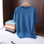 Carregue a imagem no visualizador da Galeria, Superfine Merino Wool T shirt Men Base Layer Merino Shirt Wicking Breathable Thin Cashmere Vest T-shirt Tops  Amaijoin
