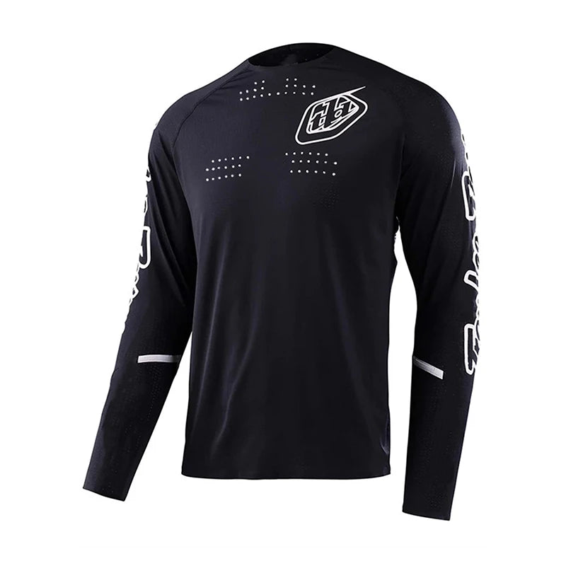 Men's motorcycle jersey MTB mountain bike T-shirt DH cross-country enduro downhill jacket breathable quick-drying sweatshirt  Amaijoin