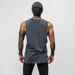 Carregue a imagem no visualizador da Galeria, Men&#39;s Brand Summer Gym Cotton Tank Top Sleeveless Shirt Man Bodybuilding Clothing Casual Fitness Workout Running Vest Sportswear  Amaijoin
