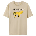 Carregue a imagem no visualizador da Galeria, Tiger T-Shirt with Harajuku Style, Short Sleeves and 100% Cotton Fabric for Fashionable Look  Amaijoin
