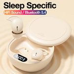 Carregue a imagem no visualizador da Galeria, GENAI M73 Sleeping Earbuds Wireless Bluetooth 5.4 Earphone Touch Control Headset HiFi Sound Sport Waterproof Headphones With Mic  Amaijoin
