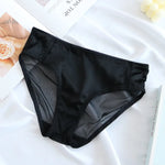 Carregue a imagem no visualizador da Galeria, Birdtree 100%Mulberry Silk Satin Women Pants Medium Waist Simple Shorts Breathable Buttocks Wrapped Briefs Thin Thong P37022QM  Amaijoin
