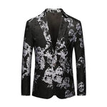 Carregue a imagem no visualizador da Galeria, 2023 Fashion New Men&#39;s Casual Boutique Business Holiday Flower Suit / Male Slim Floral Blazer Jacket Coat  Amaijoin
