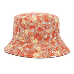 Carregue a imagem no visualizador da Galeria, Spring and Summer Small Floral Print Bucket Hat Trend Flower Double-Sided Male Wild Basin  Sun  Woman Cap  Amaijoin
