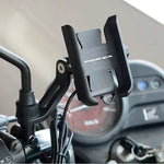 Carregue a imagem no visualizador da Galeria, For HONDA Forza 350 Forza 750 Forza350 NSS 350 Accessories Motorcycle Handlebar Mobile Phone Holder GPS Stand Bracket  Amaijoin
