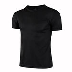 Carregue a imagem no visualizador da Galeria, Men Women Quick Dry Short Sleeve Sport T Shirt Gym Jerseys Fitness Shirt Trainer Running T-Shirt Teenager Breathable Sportswears  Amaijoin
