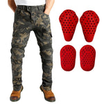 Load image into Gallery viewer, Motorcycle jeans Camouflage men pants The Standard Version Car Ride Trousers pant motorcycles protective gear Hi-06  Amaijoin
