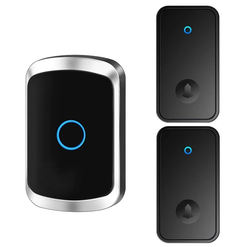 Self Powered Waterproof Wireless Doorbell Smart Home Without Battery Doorbell With Ringtone 150M Remote Receiver Bell  Amaijoin