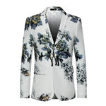 Carregue a imagem no visualizador da Galeria, 2023 Fashion New Men&#39;s Casual Boutique Business Holiday Flower Suit / Male Slim Floral Blazer Jacket Coat  Amaijoin
