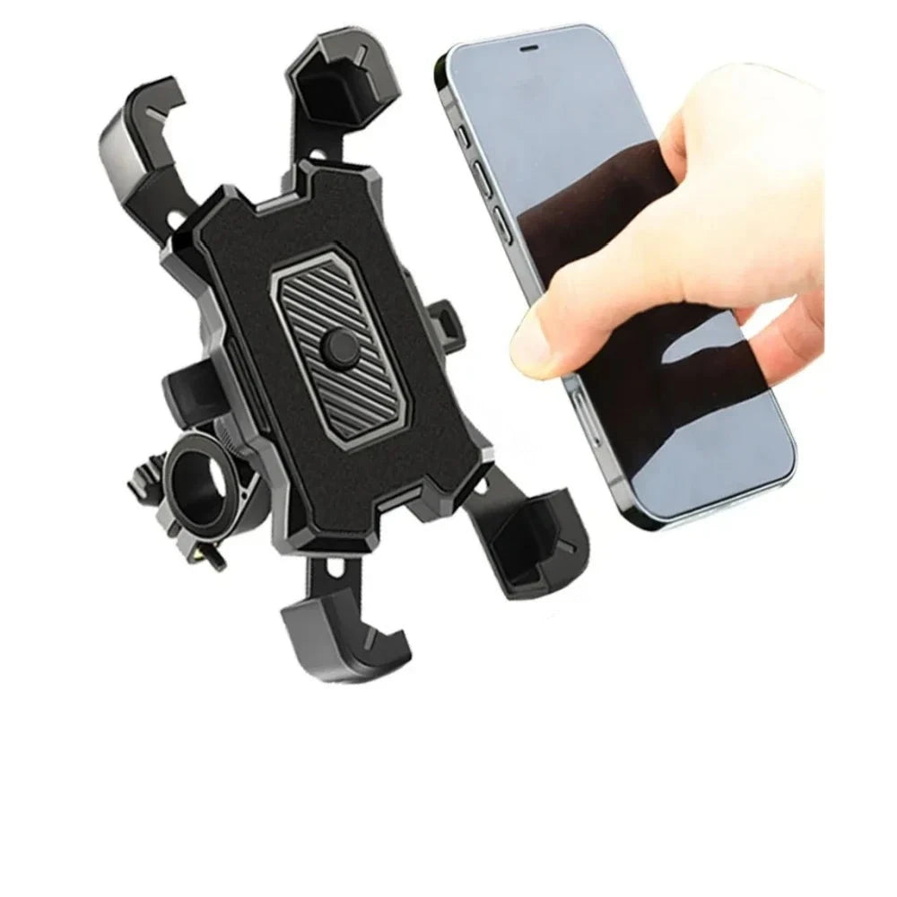 Bike Phone Holder Bicycle Mobile Cellphone Holder Easy Open Motorcycle Support Mount For iPhone Samsung Xiaomi Stand  Amaijoin