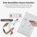 Carregue a imagem no visualizador da Galeria, Gautone Tuya Smart Wifi Home Security Alarm System Wireless GSM Fire Alarm System Panel Smart Life App Control work with Alexa  Amaijoin
