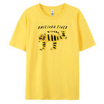 Carregue a imagem no visualizador da Galeria, Tiger T-Shirt with Harajuku Style, Short Sleeves and 100% Cotton Fabric for Fashionable Look  Amaijoin
