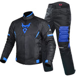 Carregue a imagem no visualizador da Galeria, Motorcycle Jacket Protective Clothing Road Commuter Sports Off-Road Riding Clothing Reflective Breathable Durable Anti-Falling  Amaijoin
