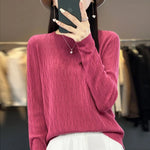 Carregue a imagem no visualizador da Galeria, 2023 Autumn and Winter Women&#39;s Cashmere Sweater Women&#39;s Pullover Knitted Cashmere Sweater Fashion Sweater Women  Amaijoin
