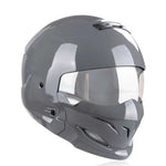 Carregue a imagem no visualizador da Galeria, 2022 Scorpion Helmet Detachable Multi-purpose Combination Helmet Motorcycle Locomotive Personality Half Predator Helmet  Amaijoin
