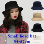 Carregue a imagem no visualizador da Galeria, Big Head Man Large Size Bucket Hats Boy 60-63cm Plus Size Summer Fisherman Cap Women‘s 54-57cm Pure Cotton Panama UPF50+ Sun Hat  Amaijoin
