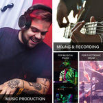 Carregue a imagem no visualizador da Galeria, Oneodio Wired Professional Studio Pro DJ Headphones With Microphone Over Ear HiFi Monitor Music Headset Earphone For Phone PC  Amaijoin
