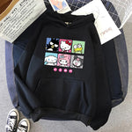 Carregue a imagem no visualizador da Galeria, Women 90s Y2k 2000s Hoodies Hello Kitty Hip Hop Hoodie Sanrio Sweatshirt Clothes Tops Sweatshirt Clothing Streetwear  Amaijoin
