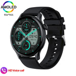 Carregue a imagem no visualizador da Galeria, 2024 Smartwatch Women 466*466 AMOLED 1.43&quot; HD Screen Always Display Time Bluetooth Call IP67 Waterproof Sports Smart Watch Men  Amaijoin
