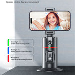 Carregue a imagem no visualizador da Galeria, FANGTUOSI Stabilizer Smart Facial Tracking with Removable Fill Light Phone Stand Wireless Selfie Stick Tripod for Live Streaming  Amaijoin
