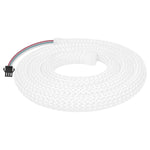 Carregue a imagem no visualizador da Galeria, WS2812B WS2811 DC5V Round Reticulate Pattern Neon LED Strip 50Leds/m 360 Degree Smart RGBIC Flexible  Silicone Light Tape IP67  Amaijoin
