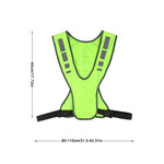 Load image into Gallery viewer, Reflective Vest and Handband Night High Visibility Reflective Warning Strap for Outdoor Motorcycle Sports Safety Work Security  Amaijoin
