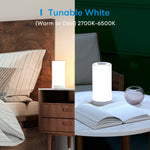 Carregue a imagem no visualizador da Galeria, Meross HomeKit Smart Table Lamp RGBWW LED Wi-Fi Night Lamp 6W Touch Sensor Dimmable Bedside Light Support Alexa Google Assistant  Amaijoin
