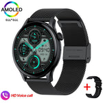 Carregue a imagem no visualizador da Galeria, 2024 Smartwatch Women 466*466 AMOLED 1.43&quot; HD Screen Always Display Time Bluetooth Call IP67 Waterproof Sports Smart Watch Men  Amaijoin
