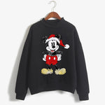 Carregue a imagem no visualizador da Galeria, Sweatshirts Turtleneck Minnie Kawaii Cartoon  Anime Sweatshirt Disney Mickey Mouse Hoodie Clothes Girl Boy Top Hoodies  Amaijoin
