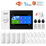 Carregue a imagem no visualizador da Galeria, PGST PG-107 Tuya Wireless Home WIFI GSM Home Security With Motion Detector Sensor Burglar Alarm System APP Control Support Alexa  Amaijoin
