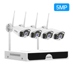 Carregue a imagem no visualizador da Galeria, Jooan 3MP 5MP WiFi CCTV System 10CH NVR Security Camera System Two Way Audio Outdoor Wireless IP Cameras Video Surveillance Kit  Amaijoin
